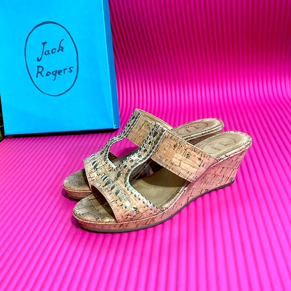 Jack Rogers Shoes Jack Rogers Kork Wedges Poshmark